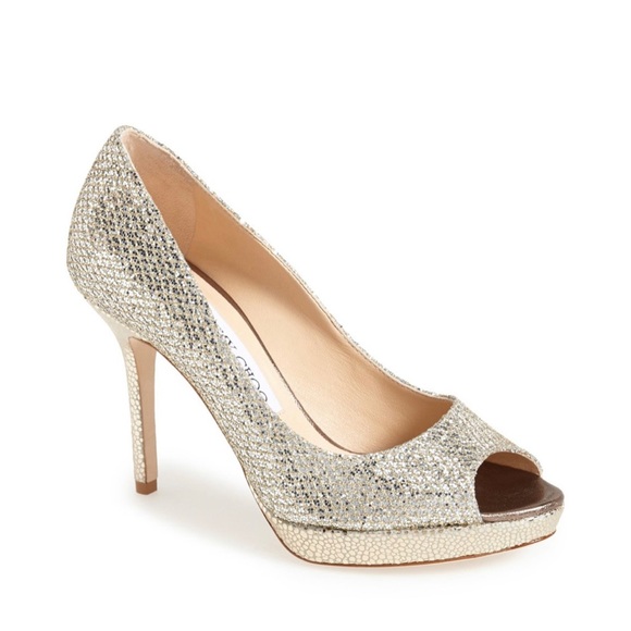 Jimmy Choo Shoes - Gold Jimmy Choo Luna
